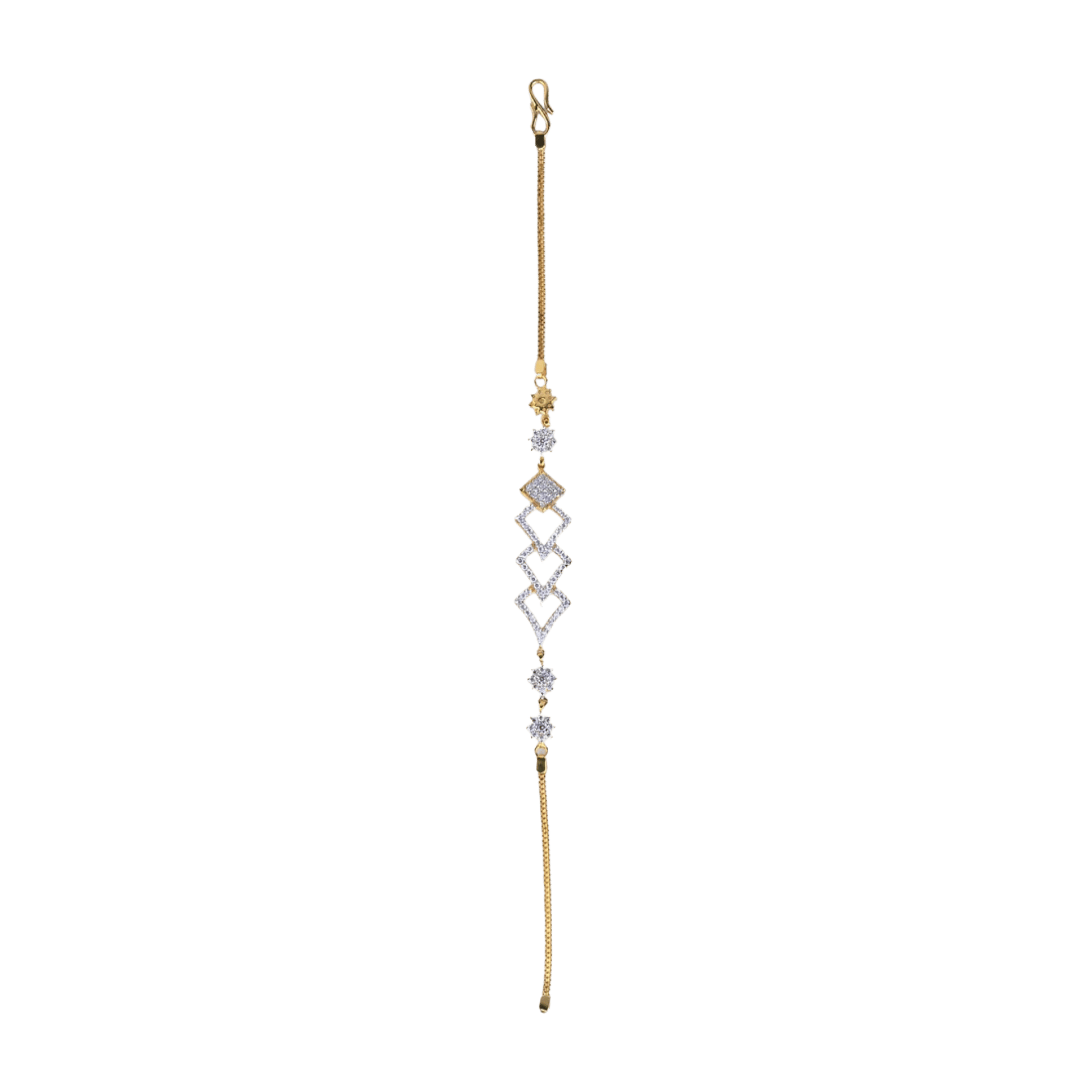 Cubic Diamond Gold Bracelet – Elegant & Minimalist (1/52751)