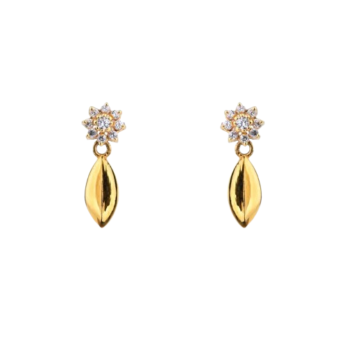 Elegant Gold Regular Earrings (NER5) (NER5 )